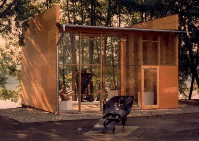 Pavillon für Ausstellung von Jean Ipousteguy, 1992